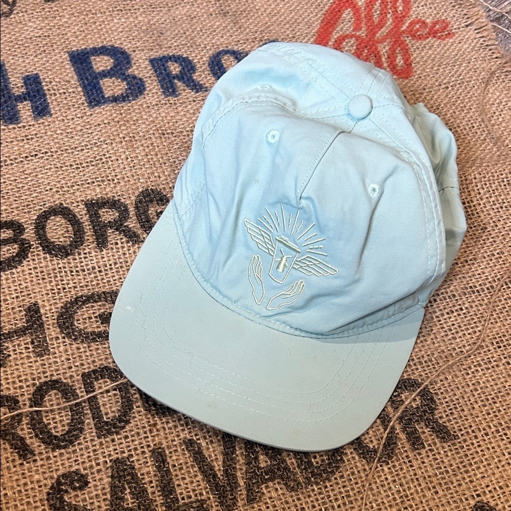 ✌️Dutch Brothers Light Blue Cap with Embroidered Logo